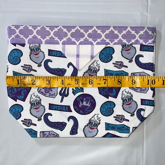 Disney Ursula Purple and White Pouch Duo - Picture 2 of 9